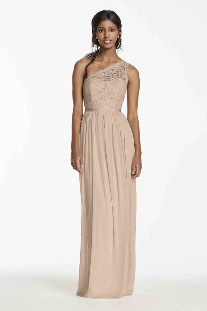 Long One Shoulder Lace Bridesmaid Dress Style F17063 eBay Long One Shoulder Lace Bridesmaid Dress Style F17063 eBay