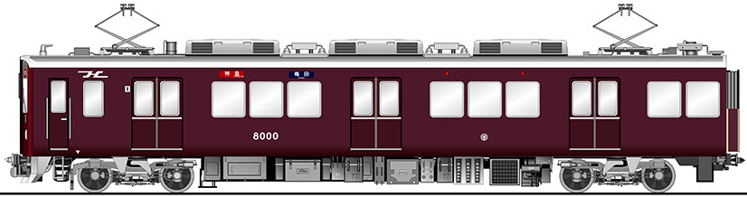 西日本私鉄電車イラスト集