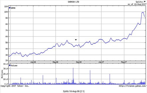 Garmin Stock
