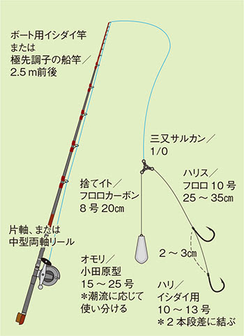 コブダイ 瘤鯛 釣りの仕掛け講座 海水編 房総爆釣通信