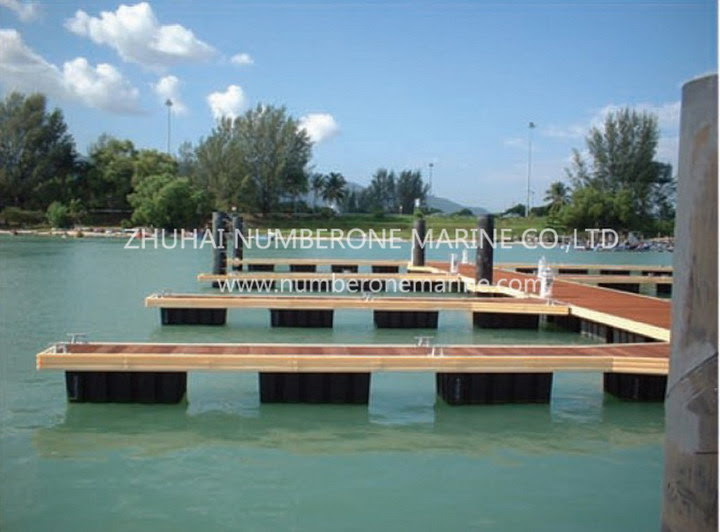 Wooden Boat Dock