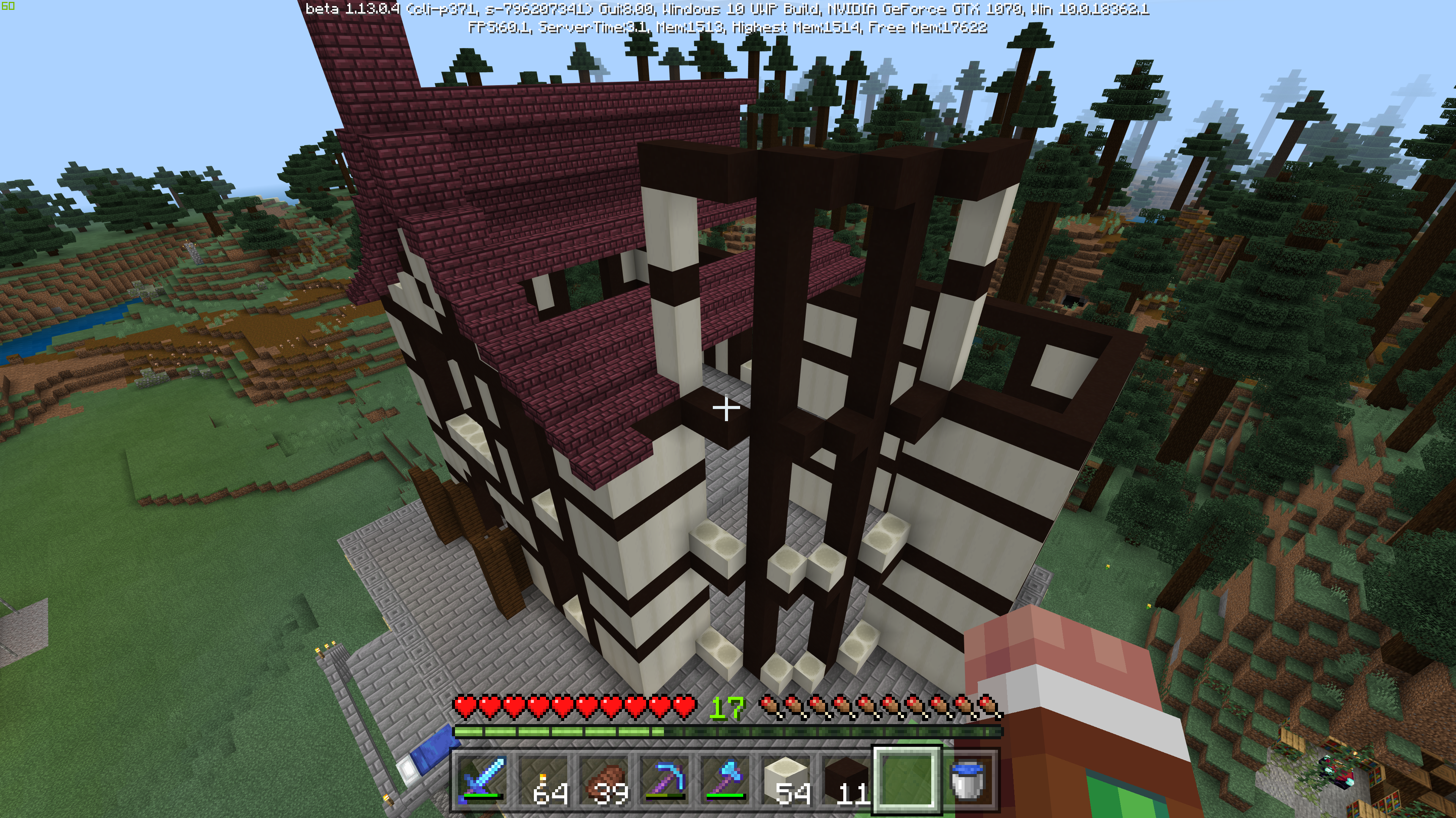 Minecraft 本気の洋館作り 屋根の形にもこだわろう 中編 Hiro流ゲームライフ