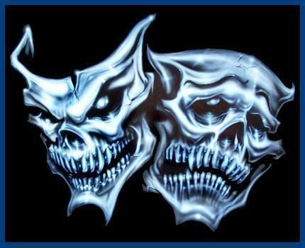 laugh now cry later tattoo design