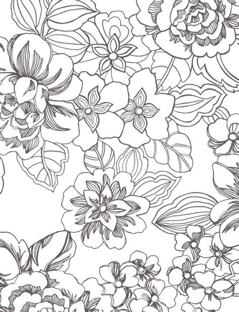 impeccable tropical flower coloring pages   coloring