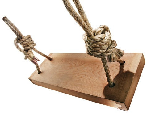 bookofjoe: Cedar Rope Swing