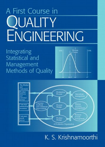 First Course in Quality EngineeringBy KS Krishnamoorthi