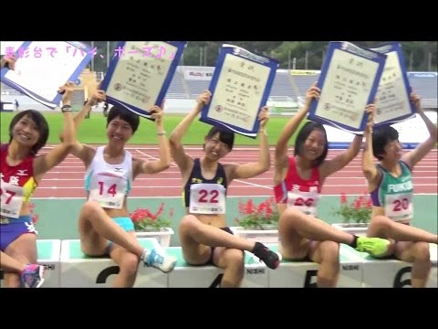 かわいすぎる 表彰台で ハイ ポーズ 集 陸上女子 おもしろ情報ブログ