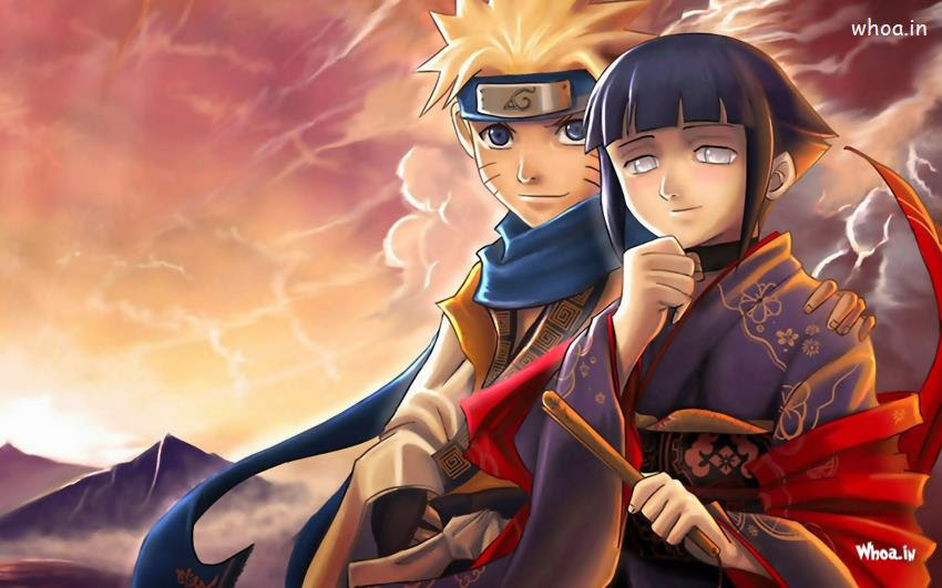 Naruto Shippuden With Hinata Hd Wallpaper