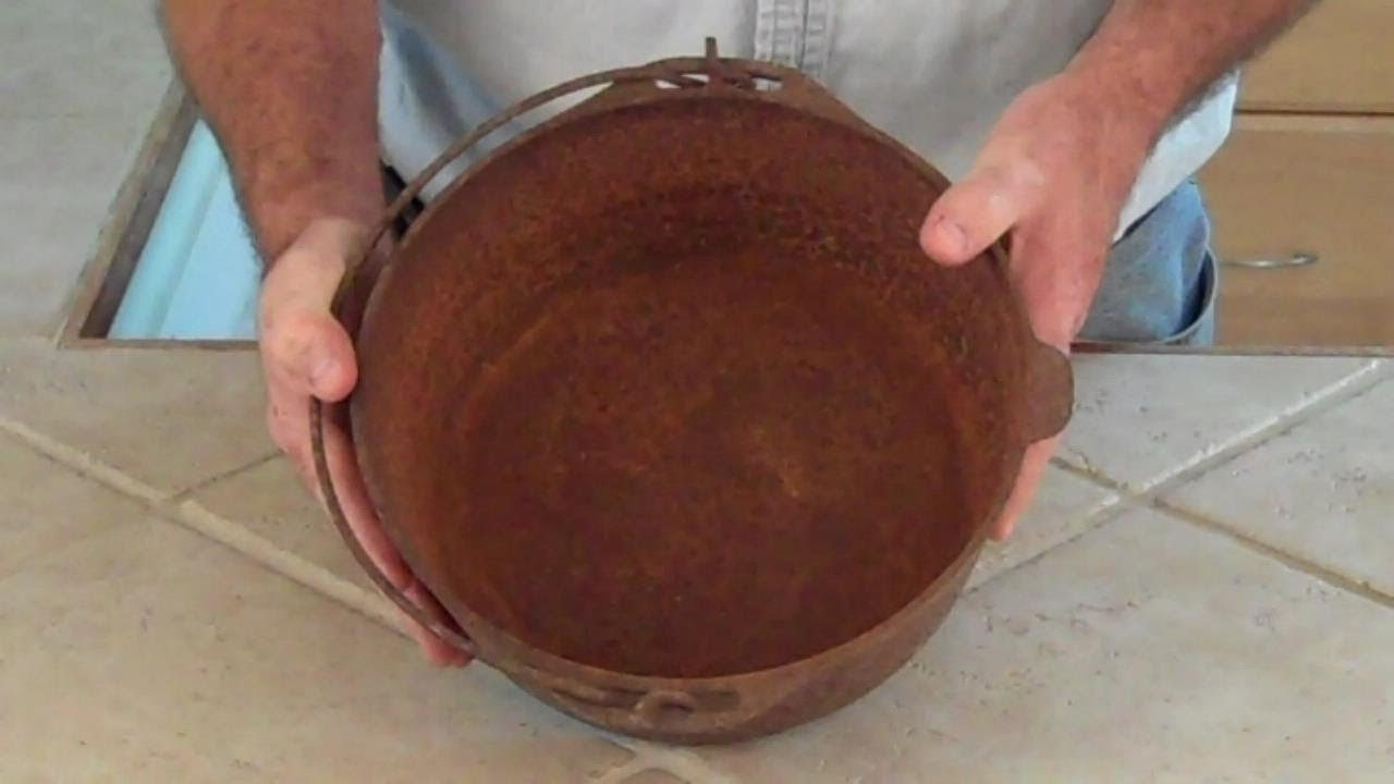 Restoring Cast Iron Cookware 