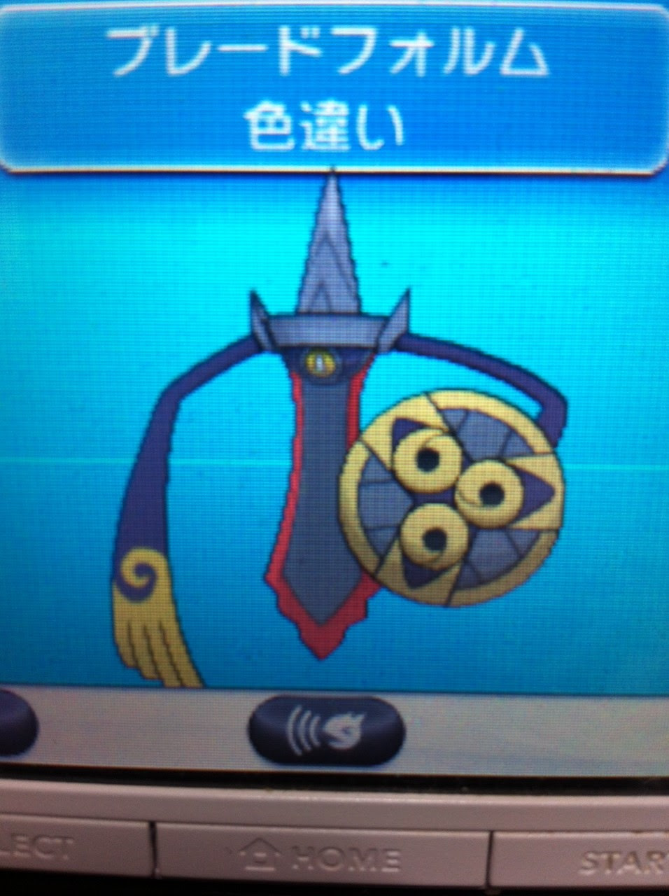 色違いに釘付け ギルガルド Xy おまけ