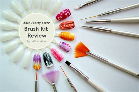 nailuminium bp store review nail art wheel brushes
