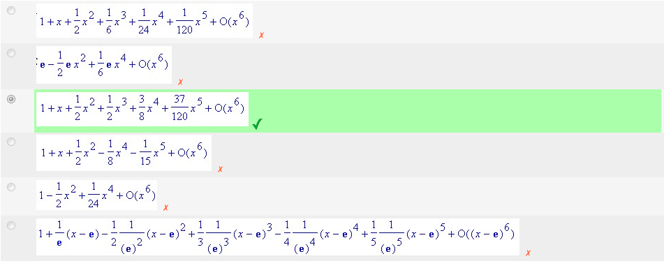 Solucionado Calculo Simple Serie De Maclaurin