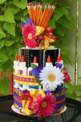 School Supplies Cake