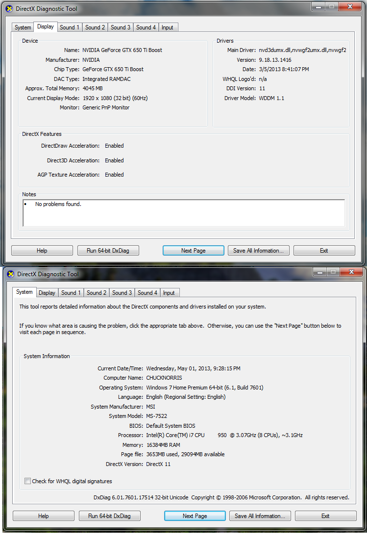 Solved Drivers Crashing Gtx 650 Ti Boost 1gb Sc 314 22