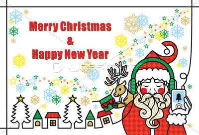 ... ã¨ããã«ã¤ã®ãã¬ã¼ã³ããMerry Christmas and Happy New Year