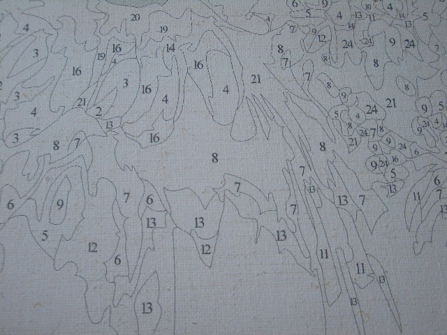 ｄｉｙ 数字絵 趣味の油絵 を描いてみた