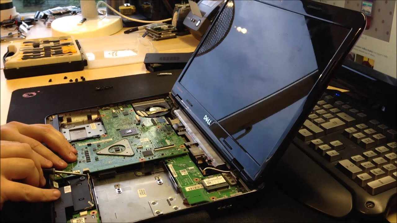 Dell Inspiron N5010 15R Disassembly - YouTube