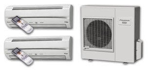 M21DYF 21 500 BTU Dual-Zone Wall-Mounted Cool/Heat Pump Ductless Split System with Advanced