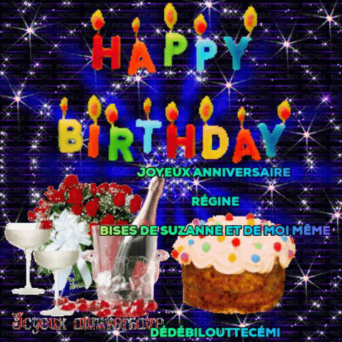 Gifs Animes Joyeux Anniversaire