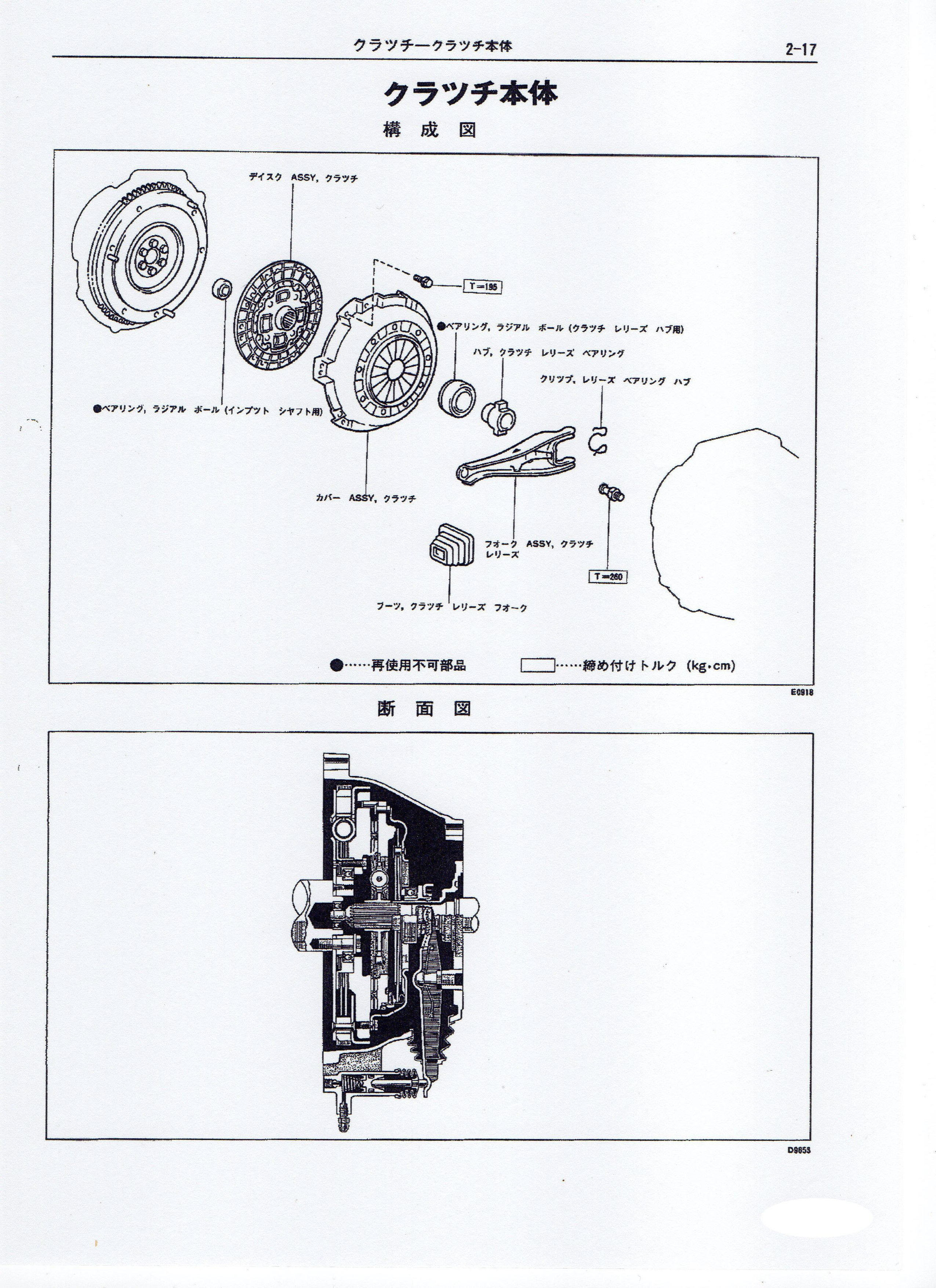 ｈｚｊ７３ｈｖクラッチディスク交換整備