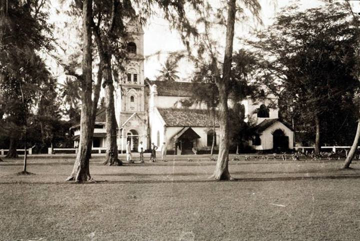 Christian church, Calicut 1913