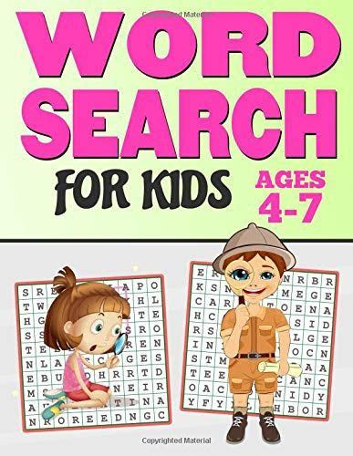  word search for kids ages 4 7 65 fun and easy word search puzzles