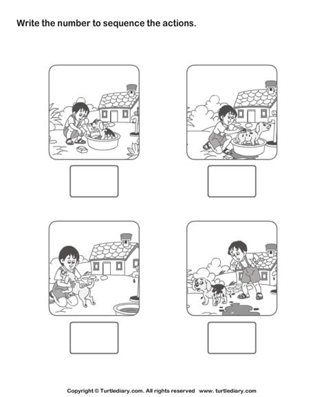 6 best images of worksheets story sequencing printable story