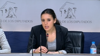 Irene Montero, diputada de Podem i cap de gabinet de Pablo Iglesias