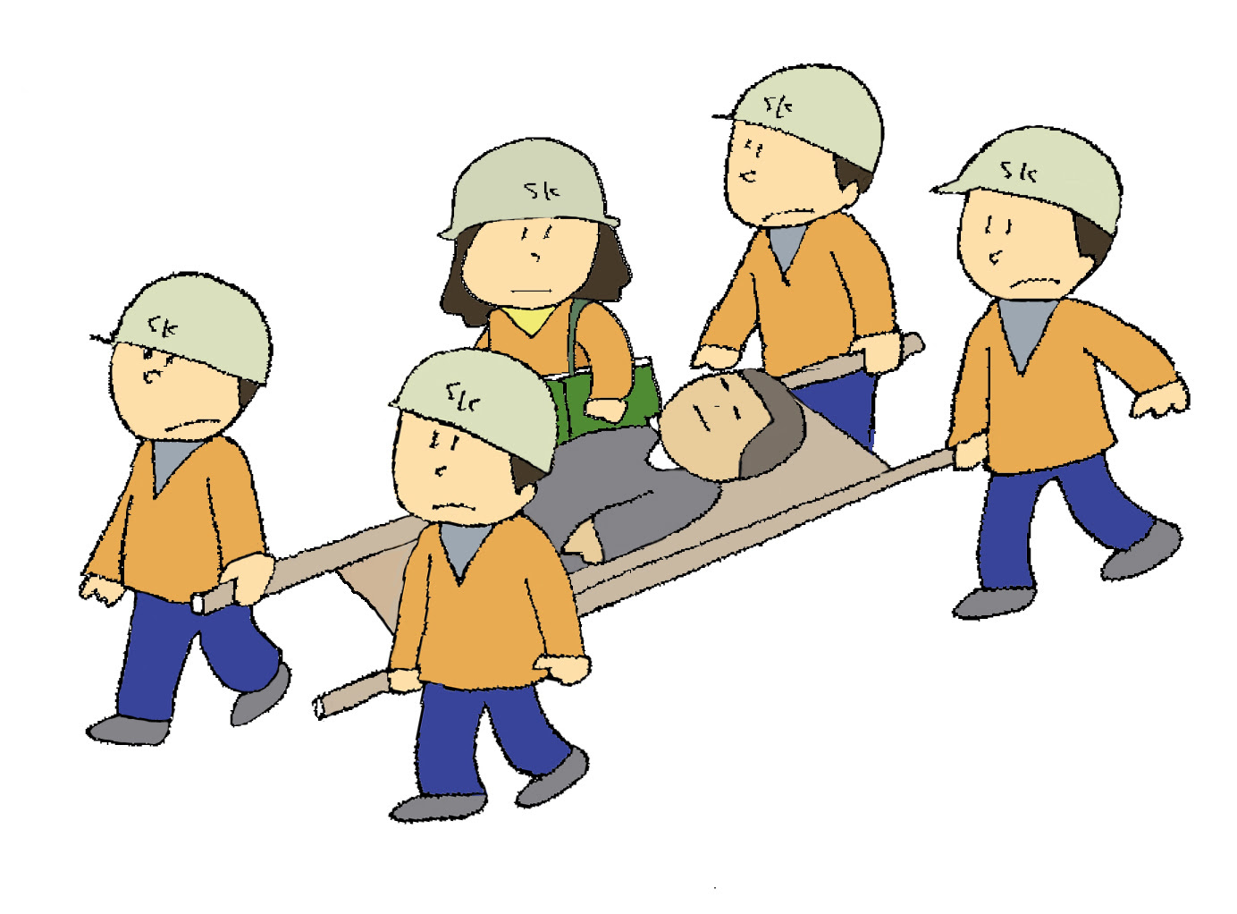防災イラスト集 市民防災研究所