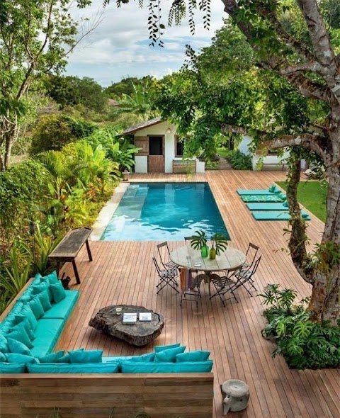 Gartengestaltung Mit Pool Und Terrasse