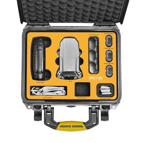 When connected to a mavic air 2 charger or car charger, the mavic air 2 battery charging hub can be expanded to charge three additional batteries. DJI Mavic Mini & Mini 2 HPRC Protective Case | Drone Works