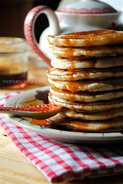 pancake light senza uova  senza latte ricetta light