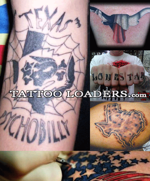 I'm from San Antonio and Tattoos of Texas Pride are very serious in that 