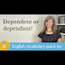Dependent - Simple Ways To Identify Dependent And Independent Variables : Relying on another for support dependent children their youngest daughter is still dependent on them.