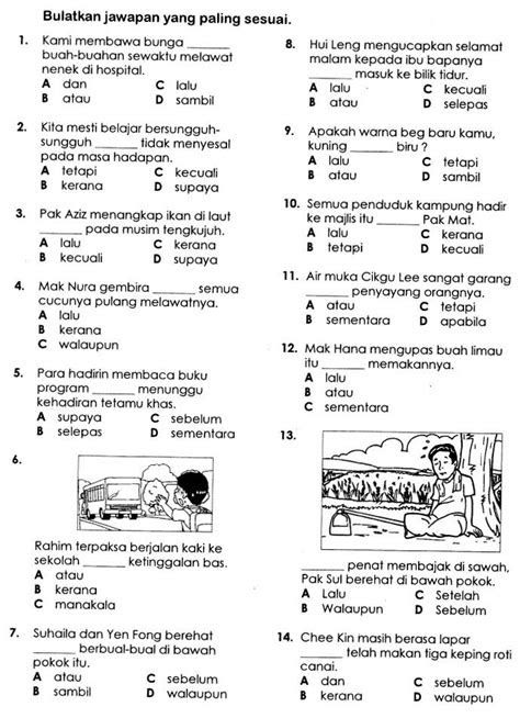 contoh soalan bahasa melayu tingkatan 4 2020