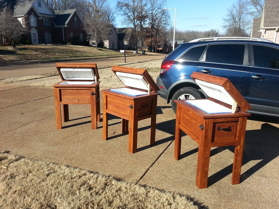  coolers - by Dave Carlisle @ LumberJocks.com ~ woodworking community