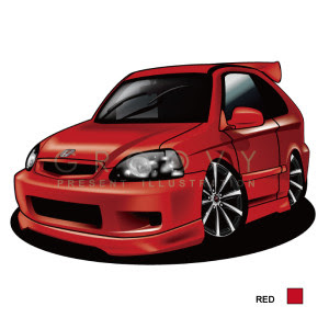 走り屋の車といえば 人気車種を紹介 車イラストのグルービー