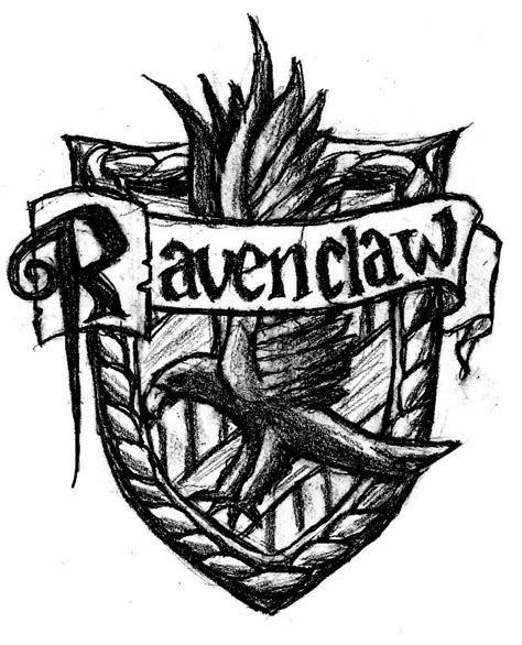  harry potter ravenclaw free colouring pages
