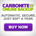 Protect your files with Carbonite Online Backup