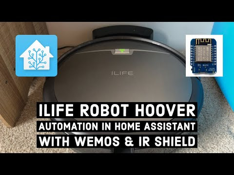 iLife Robot Hoover Automation in Home Assistant with Wemos iLife Robot Hoover Automation in Home Assistant with Wemos