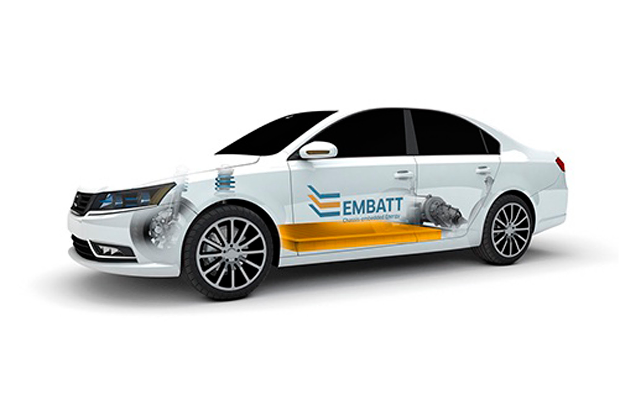 EMBATT Structurally Integrated Battery car