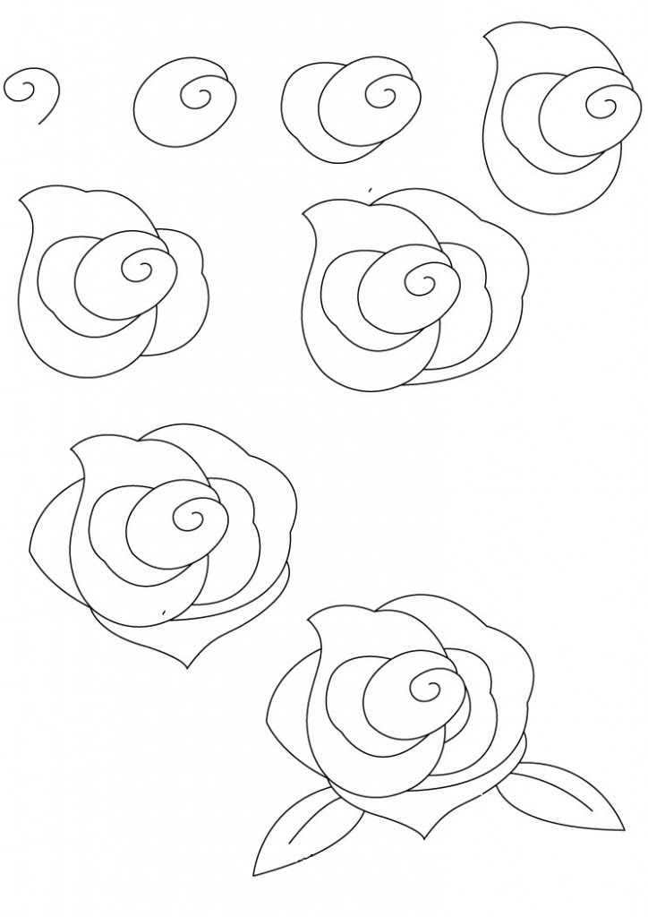Free How To Draw Roses Download Free Clip Art Free Clip Art On Clipart Library