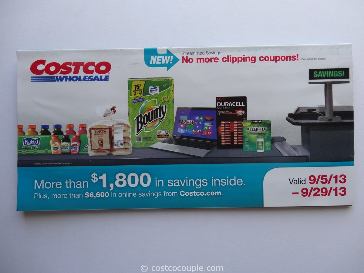 Costco September 2013 Coupon Book 09/05/13 to 09/29/13