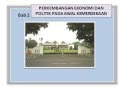 6 Usaha Perbaikan Ekonomi Pada Awal Kemerdekaan