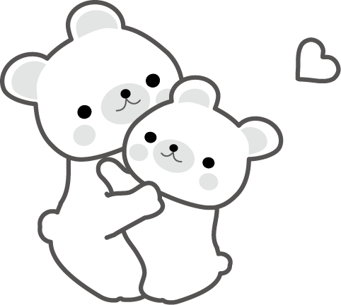 かわいいイラスト 無料イラスト フリー素材 くま