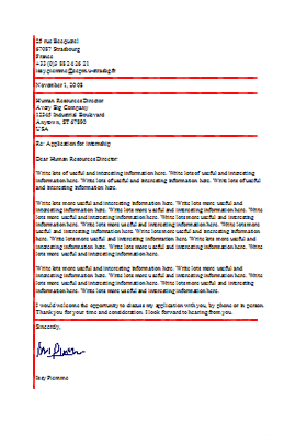 Cover Letter Examples Us
