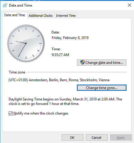 Fix Clock Reverts To Wrong Time After Computer Server Reboot Windows Os Hub