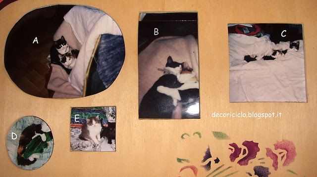 portafoto traforo e stencil 2 - parte sopra