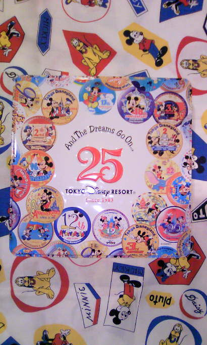 東京ディズニーランド２５周年のクッキー ｔｄｌ パクモグcafe