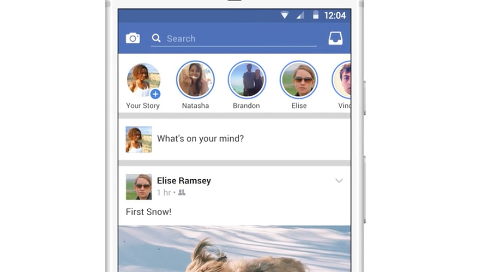 Facebook Snapchatのようなストーリー機能の提供対象を拡大 Juggly Cn